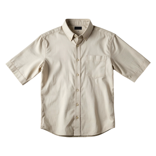 Classic Navy Cotton Shirt